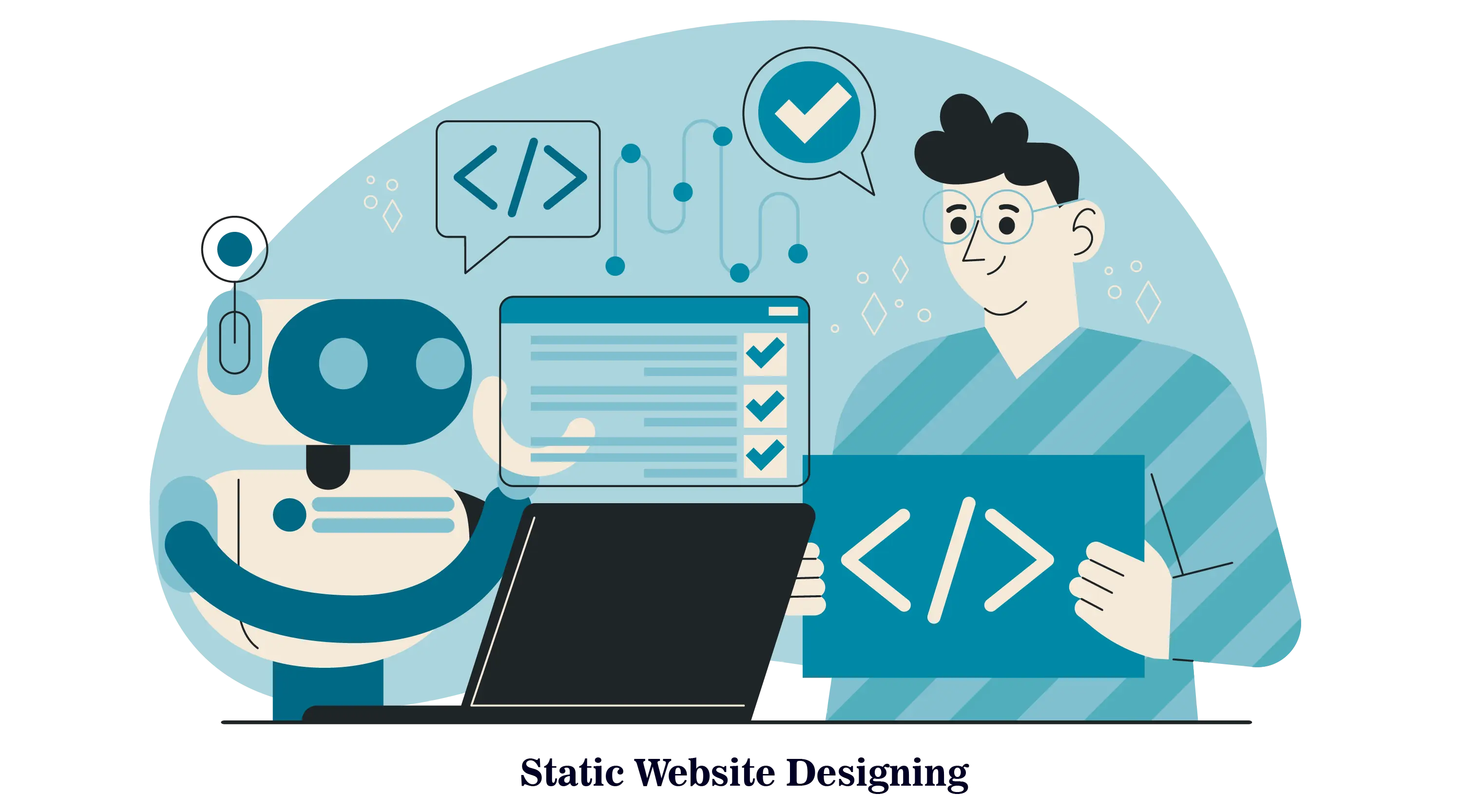 Static Website Design Company in India 